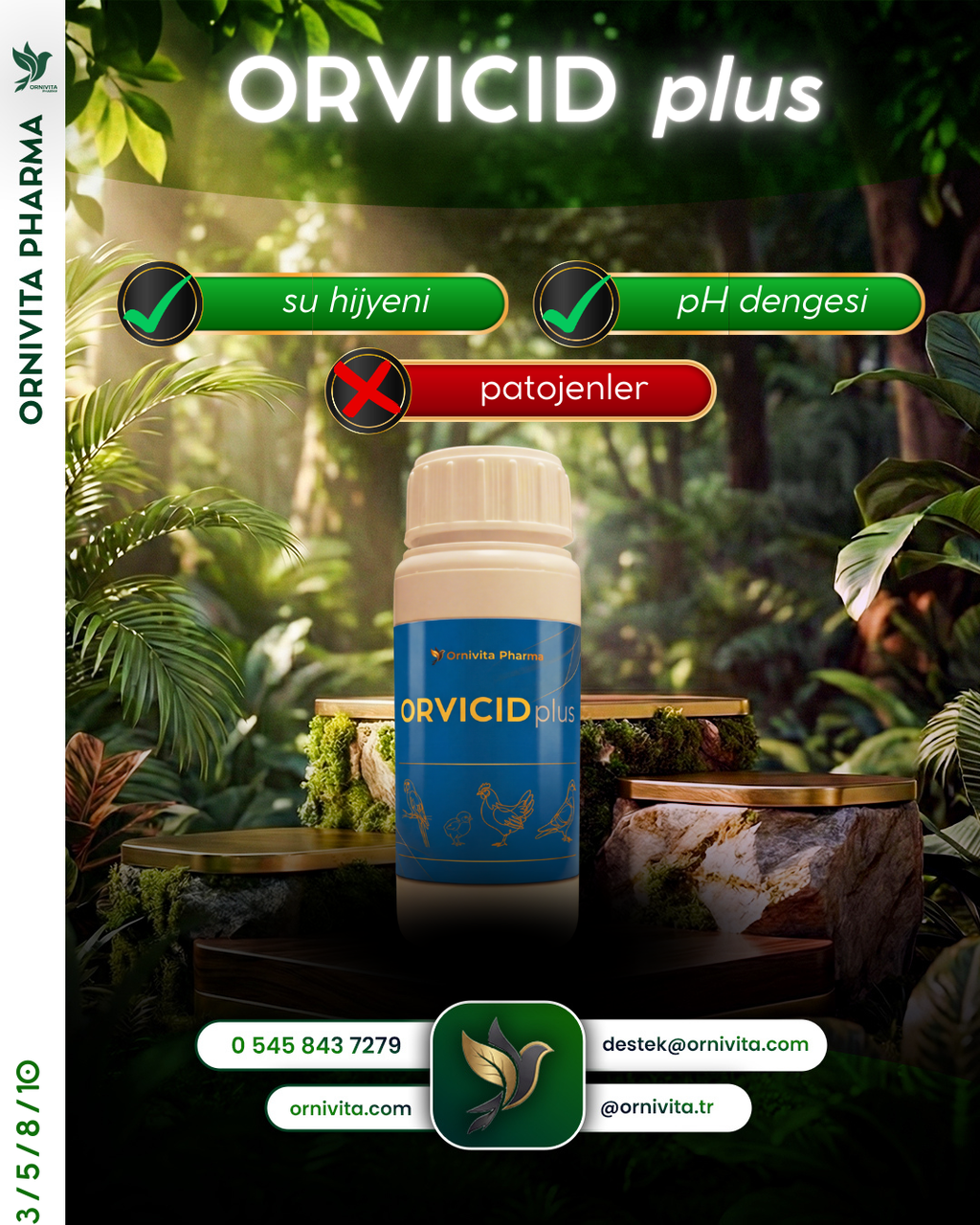 Orvicid Plus - Mavi Su