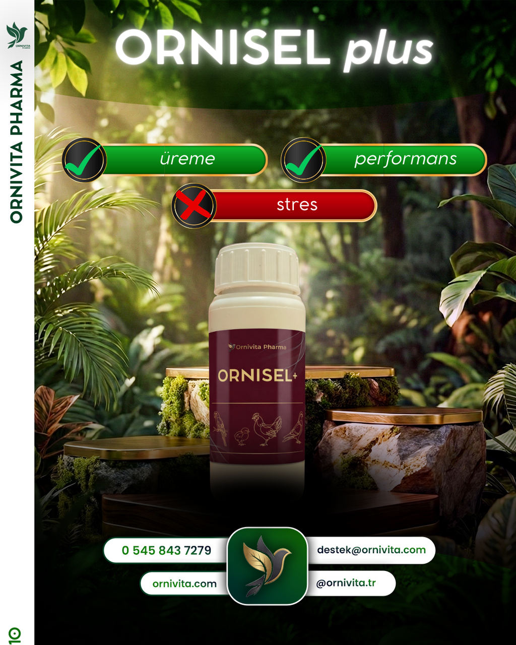 Ornisel Plus - Üreme Desteği