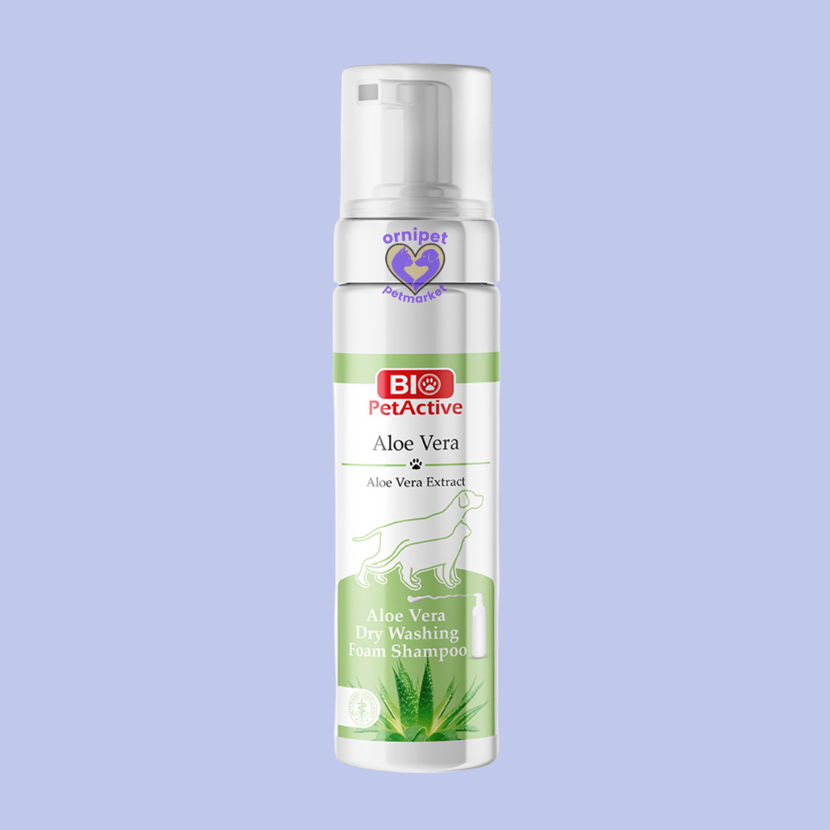 Bio PetActive - Aloe Vera Ve Buğday Özlü Köpük Şampuan 200 ml