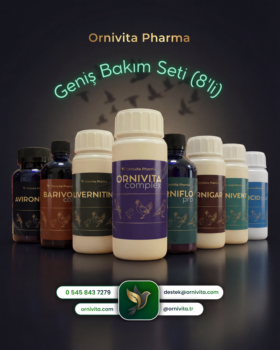 Geniş Bakım Seti (8'li)