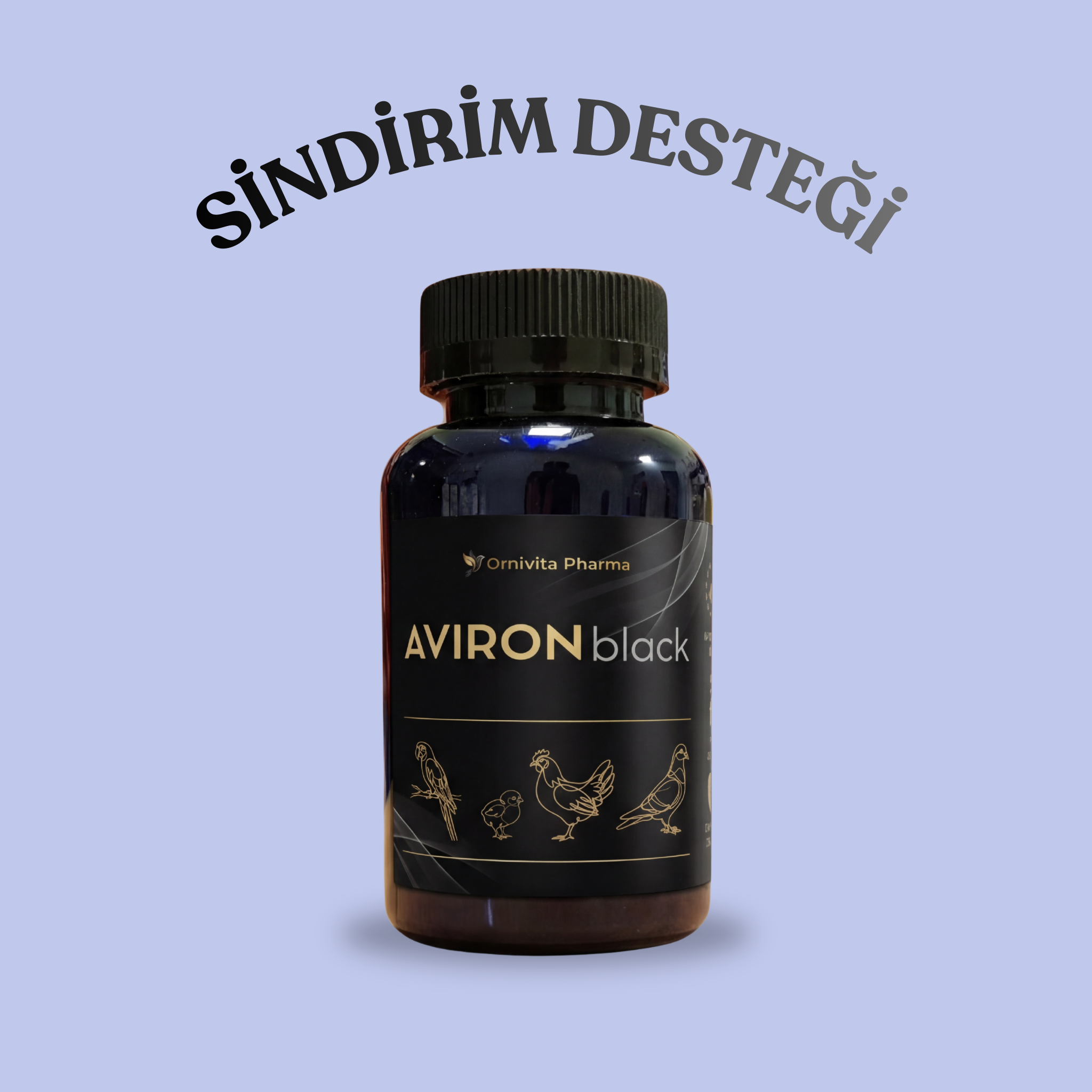 Aviron Black - Sindirim Desteği
