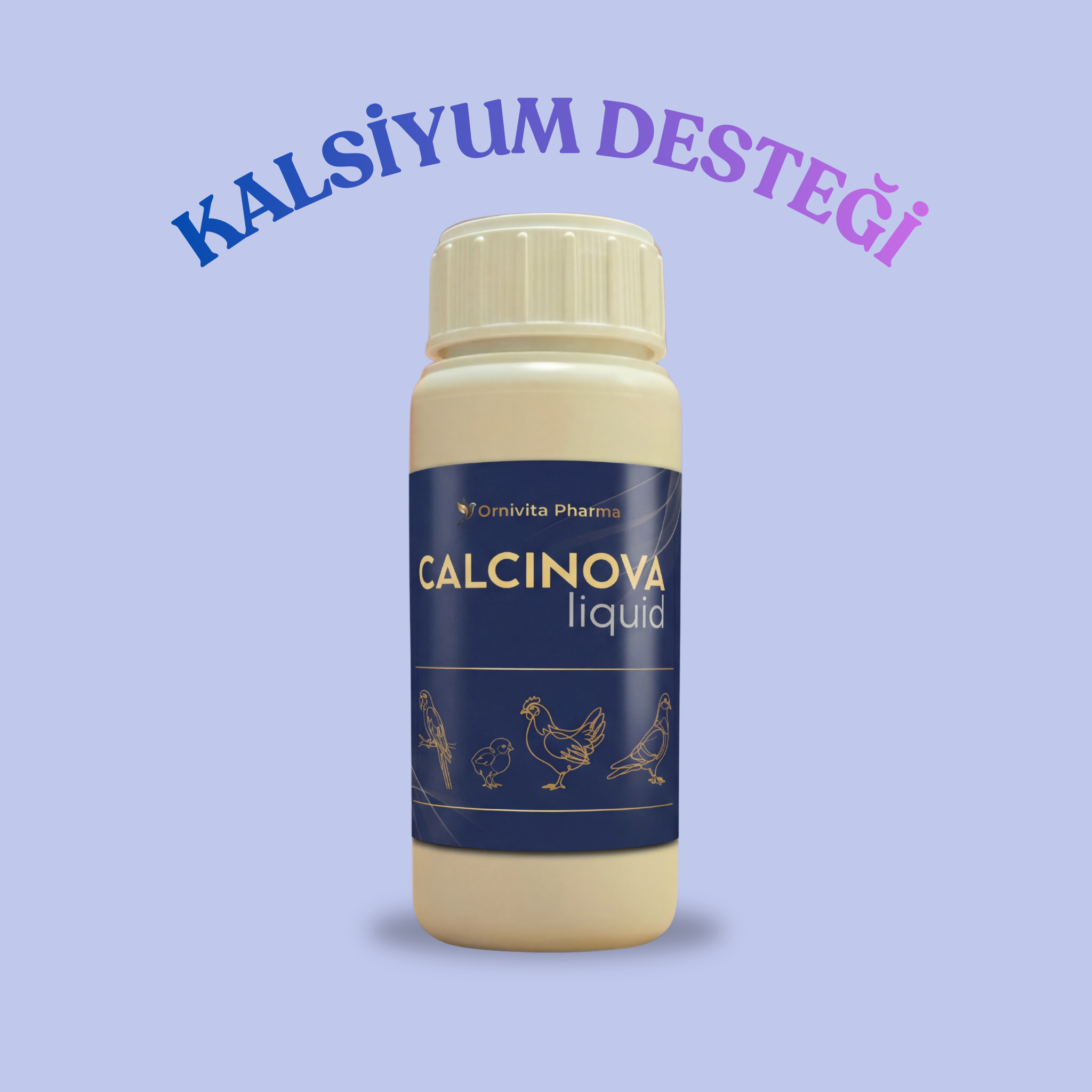 Calcinova Liquid - Kalsiyum Desteği