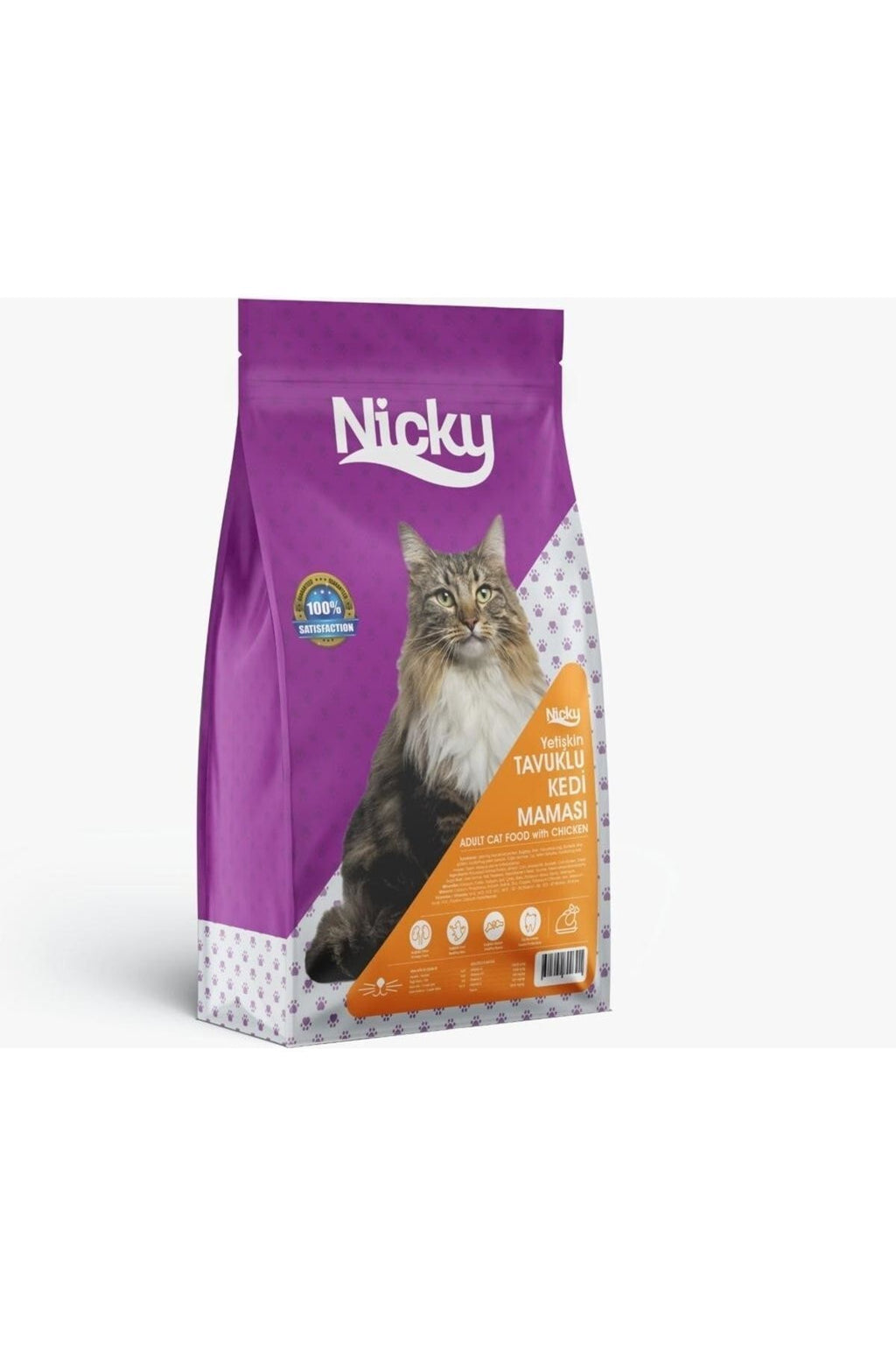 Kedi Maması - Nicky Tavuklu Yetişkin 15 kg